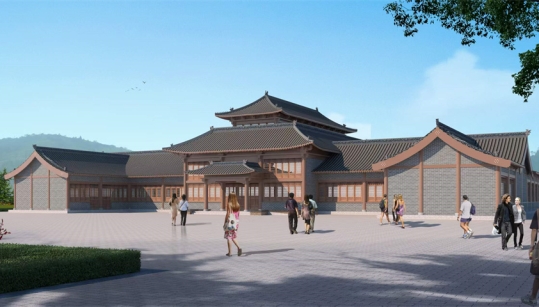 甘肃天水北山游客中心