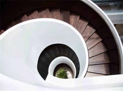 佛山美的总部旋转楼梯